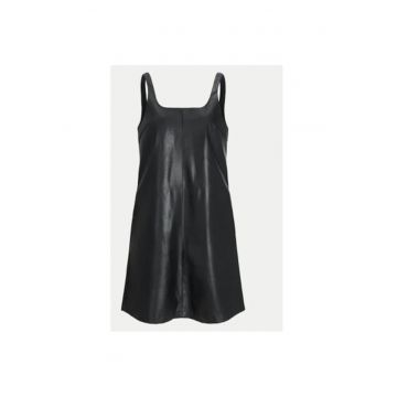 Rochie dama -  304511561 - Piele ecologica - Negru
