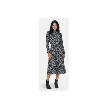 Rochie dama -  304519444 - Viscoza - S INTL - Gri