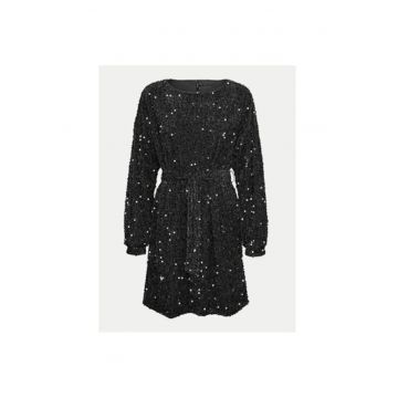 Rochie dama -  304520143 - Poliester reciclat - Negru