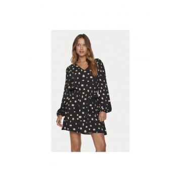 Rochie dama -  304687655 - Viscoza - Negru