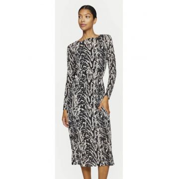 Rochie dama -  304768057 - Poliester reciclat/Poliester - Negru