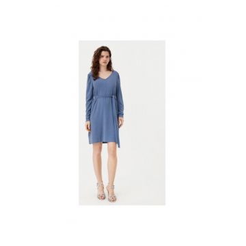 Rochie dama -  304768231 - Poliamida/Fibre metalice - Albastru