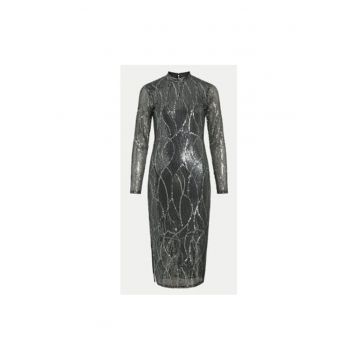 Rochie dama -  304768309 - Poliester recliclat - XL INTL - Argintiu