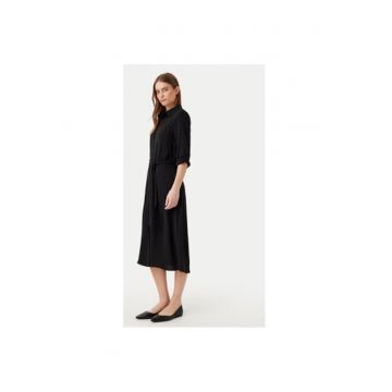 Rochie dama -  304807039 - Poliester reciclat/Poliester - Negru