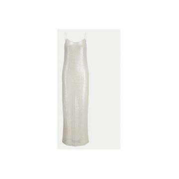 Rochie dama -  304819551 - Poliester - Argintiu