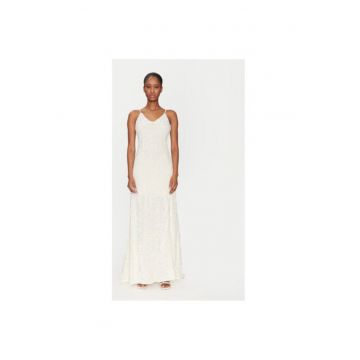 Rochie dama -  304950650 - Poliester - Alb