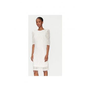 Rochie dama -  304950674 - Poliester - Alb