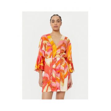 Rochie dama -  305166265 - Viscoza - Portocaliu - Portocaliu