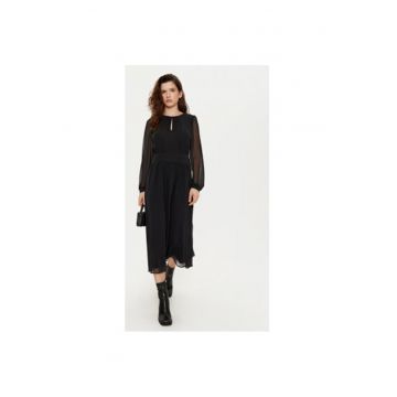Rochie dama -  305183002 - Poliester reciclat - Negru