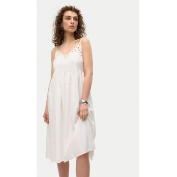 Rochie dama -  Alb - Bumbac