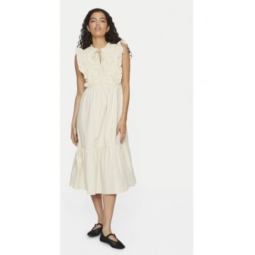Rochie dama -  Bej - Bumbac