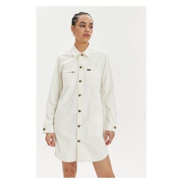 Rochie dama -  Ecru - Bumbac