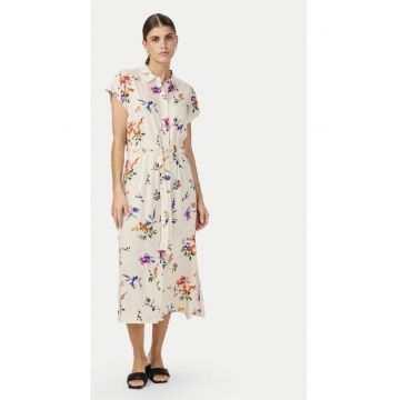 Rochie dama -  Ecru - Viscoza