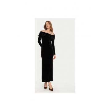 Rochie dama -  Femme Fatale - Sintetic - L - Negru