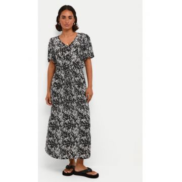 Rochie dama -  Negru - Viscoza