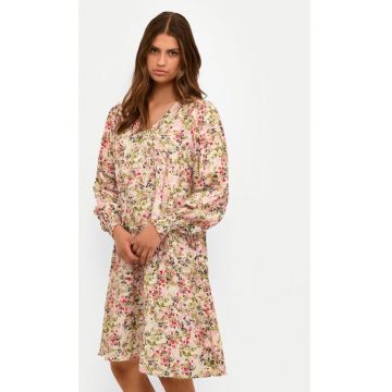 Rochie dama -  Roz - Viscoza