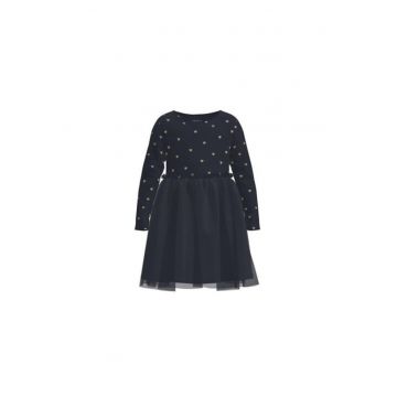 Rochie fete -  302937936 - Bumbac organic - Albastru