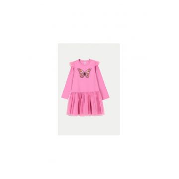 Rochie fete -  304481727 - Bumbac - 92 CM - Roz