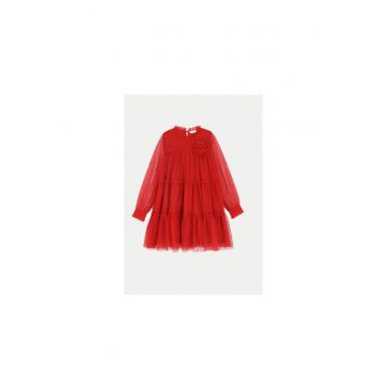 Rochie fete -  304488177 - Poliester - Negru