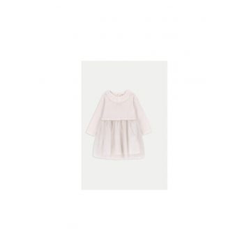 Rochie fete -  304488276 - Bumbac/Acril - Bej