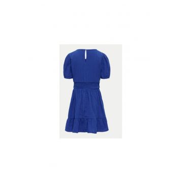 Rochie fete -  304705205 - Bumbac organic - Albastru