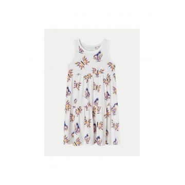 Rochie fete -  523695 - Alb - Bumbac