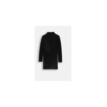 Rochie fete -  SCHOOL TIME GIRL JUNIOR - maneca lunga - negru - viscoza
