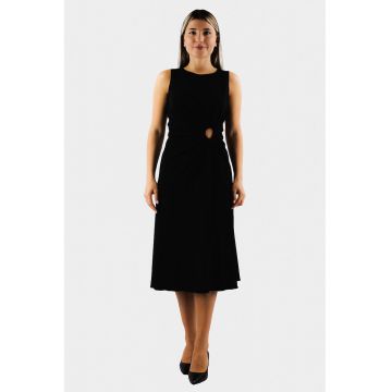 Rochie cu detaliu inel - fara maneci
