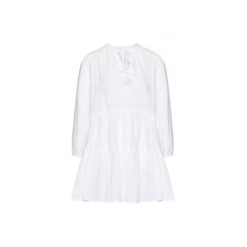 Rochie dama -  208277617 - Bumbac - Alb