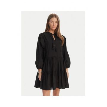 Rochie dama -  208277624 - Bumbac - Negru - Negru