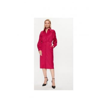 Rochie dama -  303129590 - Poliester/Viscoza - Roz