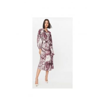 Rochie dama -  303572365 - Poliester - Rosu