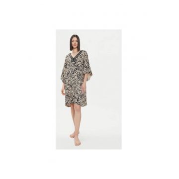 Rochie dama -  303690908 - Viscoza - Negru