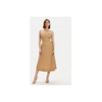 Rochie dama -  303692988 - Bumbac - Bej