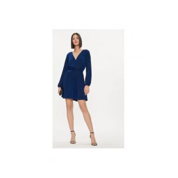 Rochie dama -  303931513 - Poliamida/Fibre metalice - Albastru