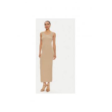 Rochie dama -  303997960 - Viscoza/Poliamida - Bej