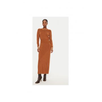 Rochie dama -  304202568 - Poliester/Viscoza/Poliamida - XS INTL - Maro