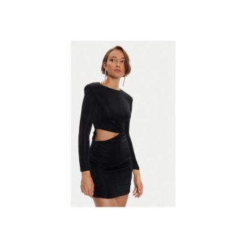 Rochie dama -  304361630 - Poliamida/Fibre metalice - Negru