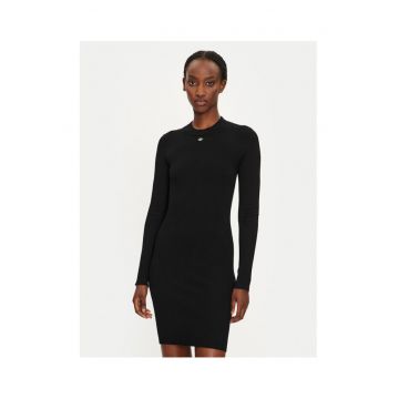 Rochie dama -  304396755 - Viscoza/Poliester - Negru - Negru