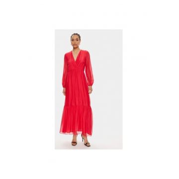 Rochie dama -  304446702 - Viscoza/Matase - Negru