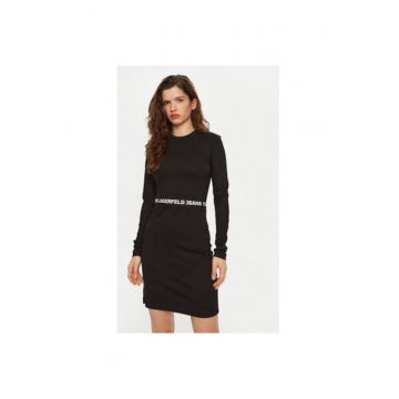 Rochie dama -  304582790 - Viscoza/Poliamida - Negru