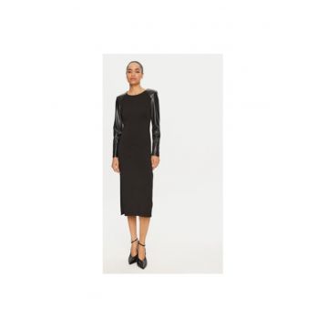 Rochie dama -  304864810 - Poliester/Viscoza/Elastan - Negru