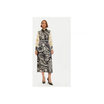 Rochie dama -  304864841 - Poliester reciclat/Poliester - Negru