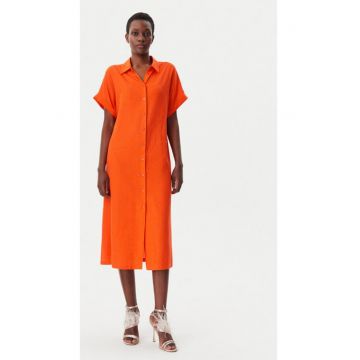Rochie dama -  305348401 - Bumbac/Poliester - Portocaliu