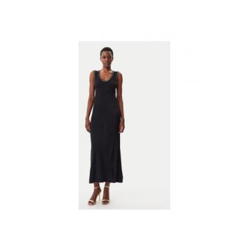 Rochie dama -  305350640 - Viscoza/Nylon - Negru