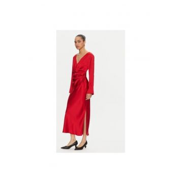 Rochie dama -  AFGSIBA - Sintetic - M - Rosu