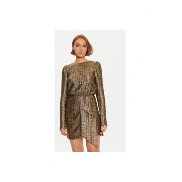 Rochie dama -  Sintetic - Auriu