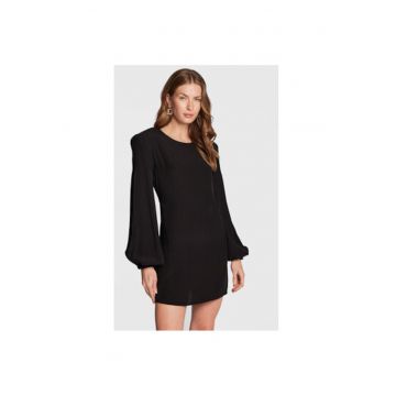 Rochie dama -  Wardrobe - 301413752 - Acetat/Viscoza - Negru