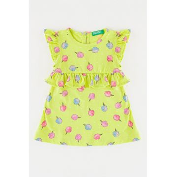 Rochie de bumbac cu model