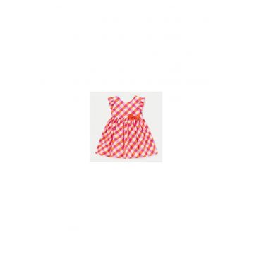 Rochie fete -  140297 - Roz - Bumbac -